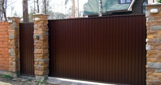 Купить откатные ворота консольные Чебаркуль, цена от 2766 руб.