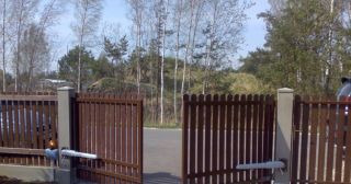Купить распашные ворота из штакетника Чебаркуль, цена от 2715 руб.