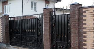 Купить распашные ворота кованные Чебаркуль, цена от 4763 руб.